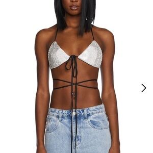 Poster Girl Drip Disorder Rhinestone Bra